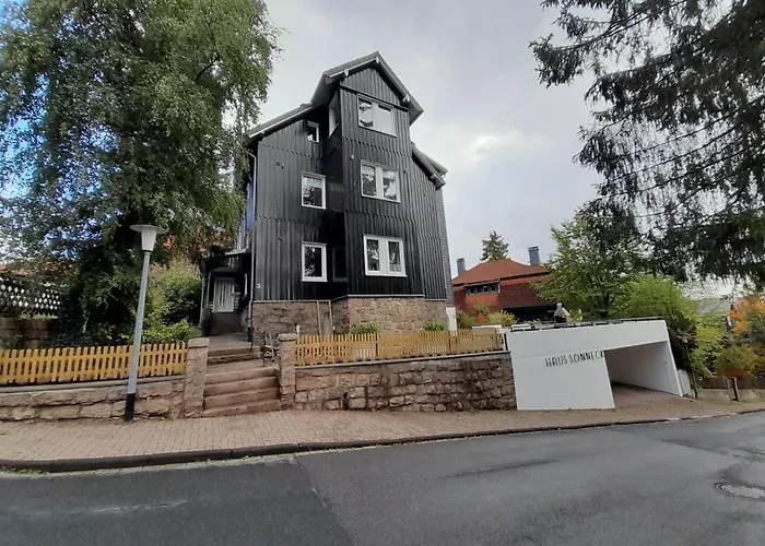 Haus Sonneck - Apartmenthaus - Sonnenterrasse Mit Grill - 1-8 Personen - Ruhige Lage Mit Blick Ueber * Braunlage