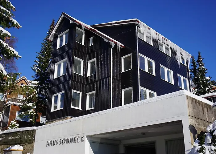 Haus Sonneck - Apartmenthaus - Sonnenterrasse Mit Grill - 1-8 Personen - Ruhige Lage Mit Blick Ueber